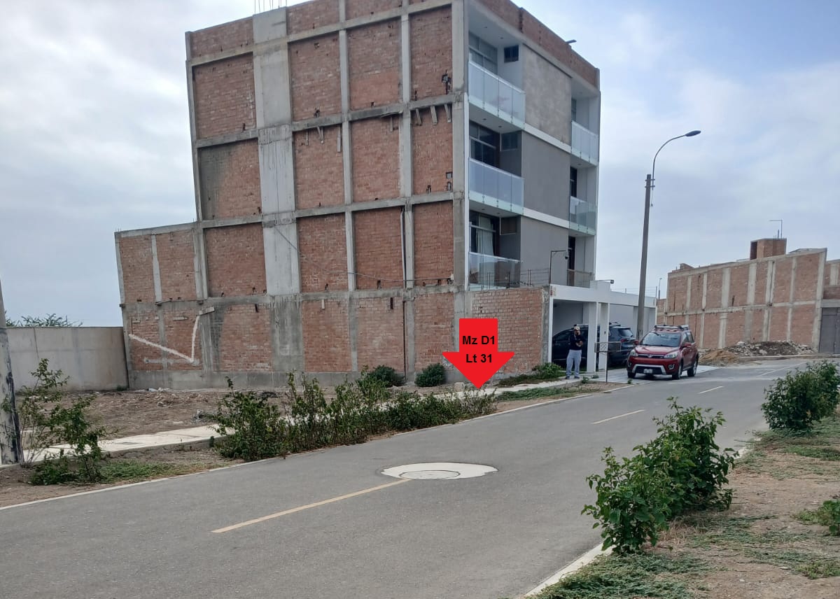 LOTE FRENTE A PARQUE EN CHICLAYO - URB. LOS NOGALES
